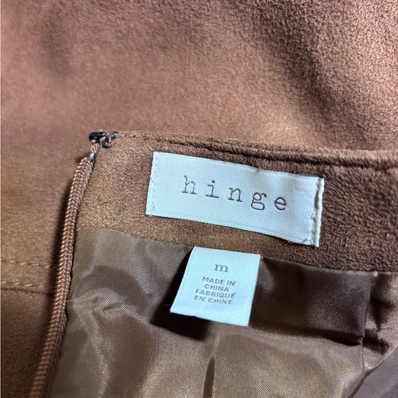 Hinge by Nordstrom Faux Suede Mini Skirt - Picture 6 of 12
